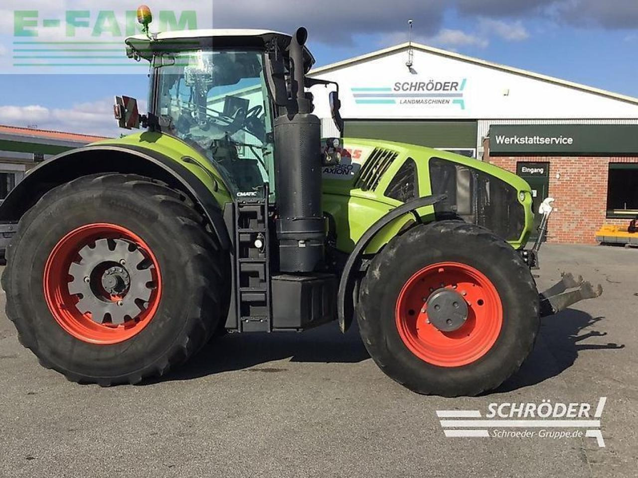Tractor CLAAS axion 960 cmatic | rtk + s10 terminal