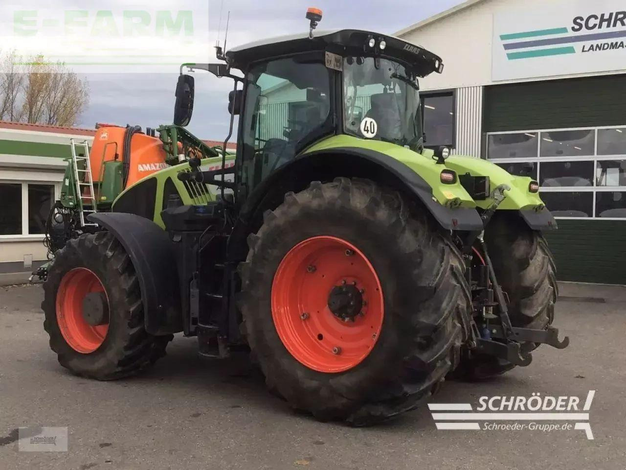 Tractor CLAAS axion 960 cmatic | rtk + s10 terminal