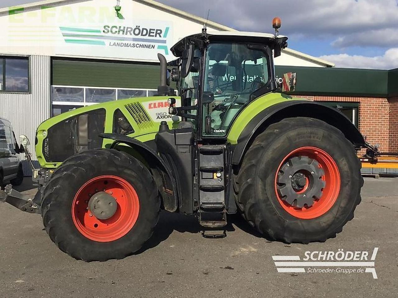 Tractor CLAAS axion 960 cmatic | rtk + s10 terminal