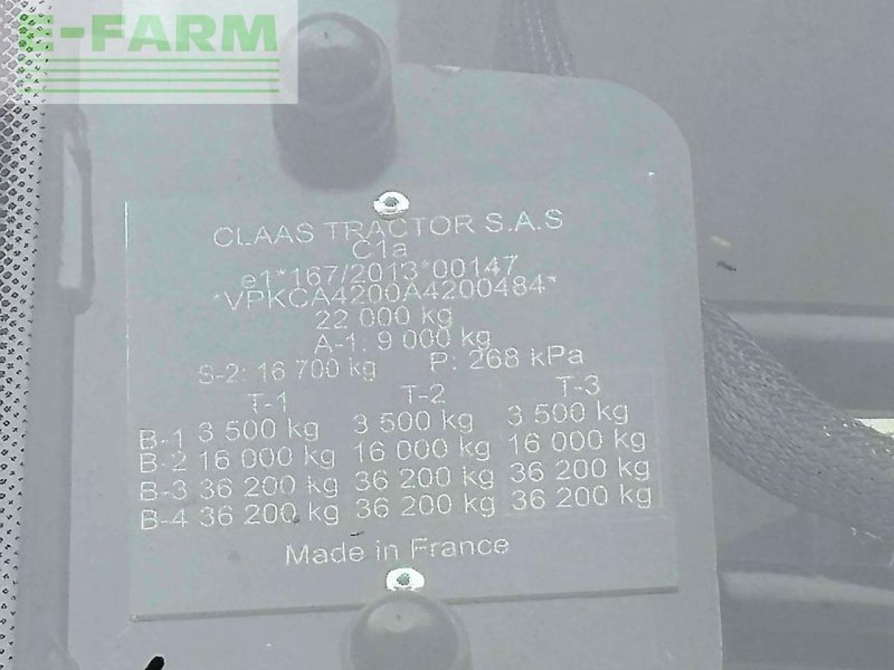 Tractor CLAAS axion 960 tt