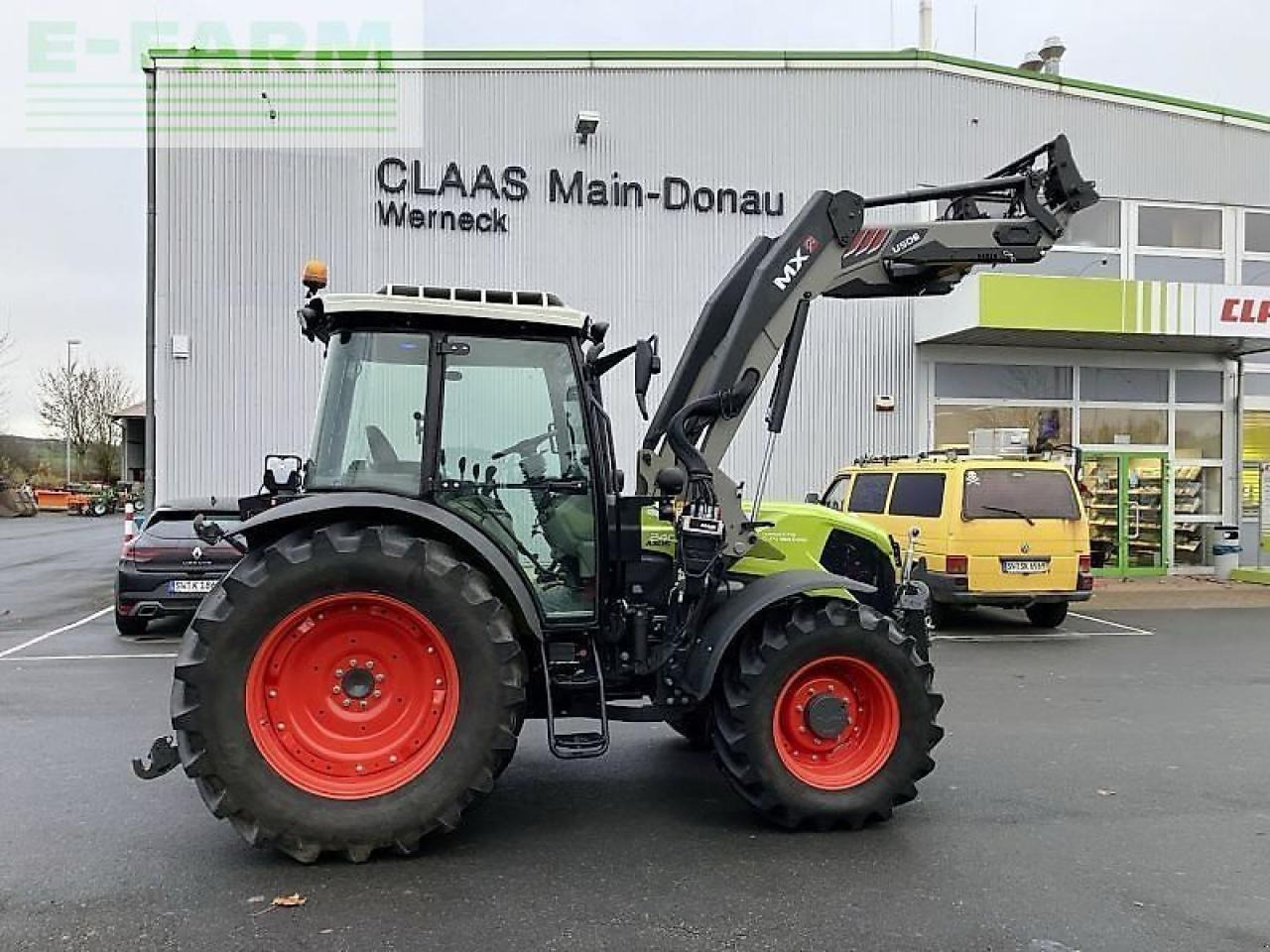 Tractor CLAAS axos 240 advanced mit fl u506