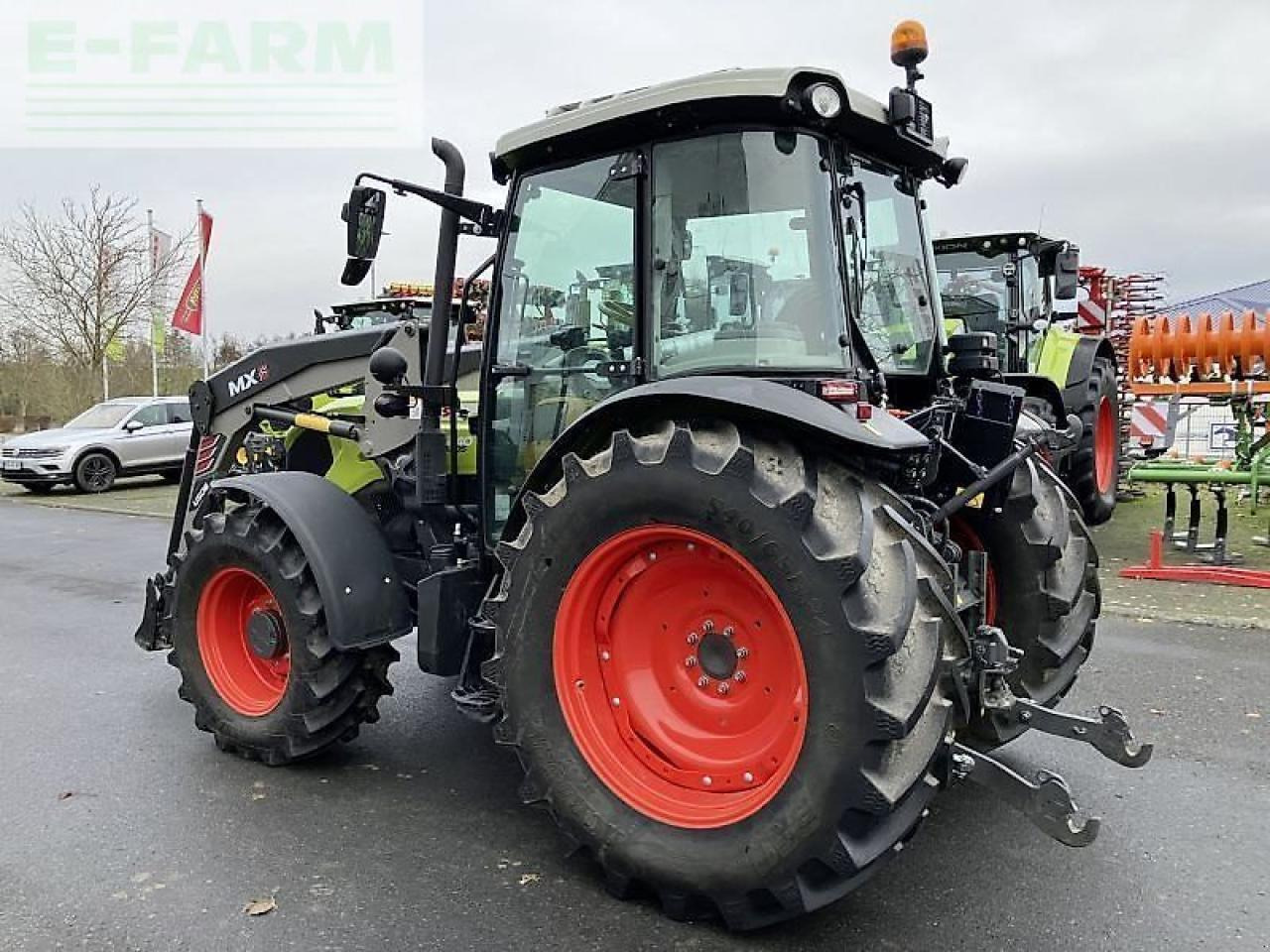 Tractor CLAAS axos 240 advanced mit fl u506