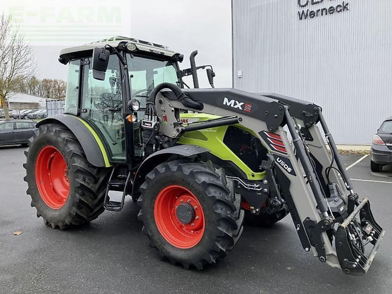 Tractor CLAAS axos 240 advanced mit fl u506
