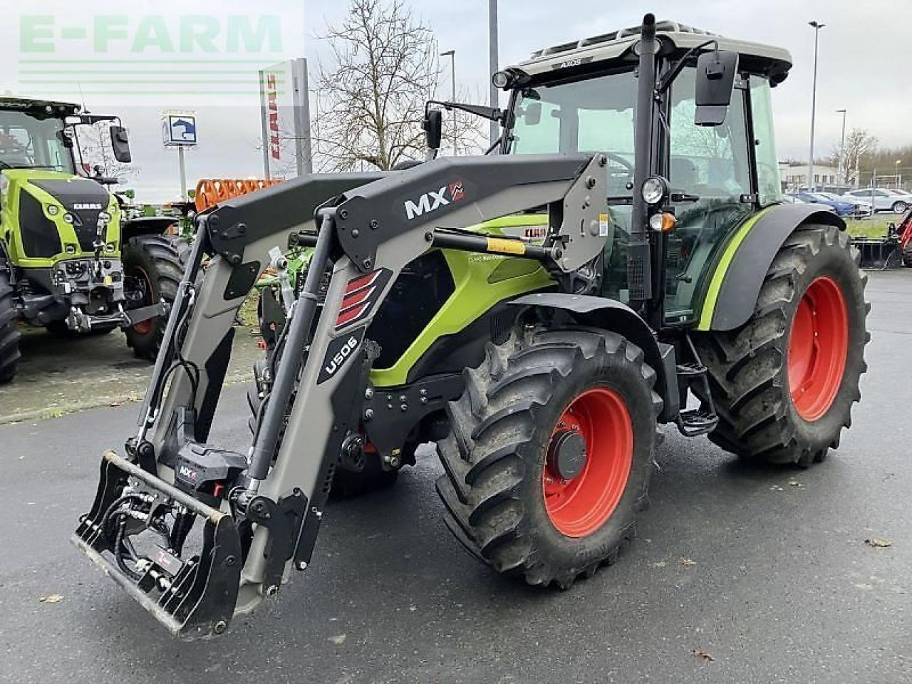 Tractor CLAAS axos 240 advanced mit fl u506