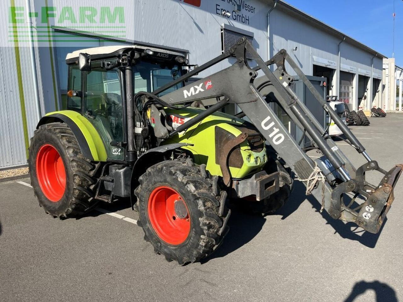 Tractor CLAAS axos 320 cx, frontlader mx u10 CX