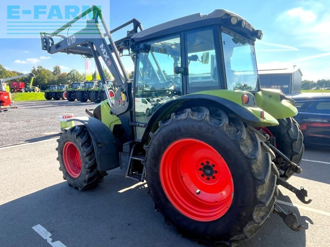 Tractor CLAAS axos 320 cx, frontlader mx u10 CX