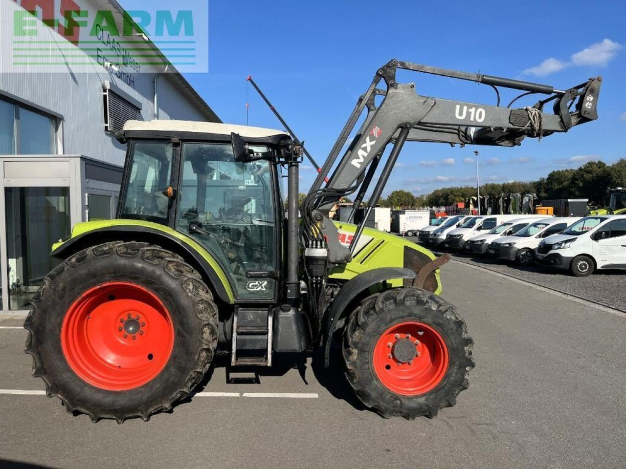 Tractor CLAAS axos 320 cx, frontlader mx u10 CX