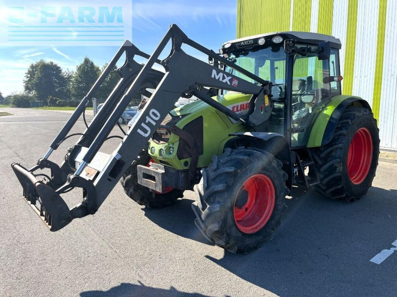 Tractor CLAAS axos 320 cx, frontlader mx u10 CX