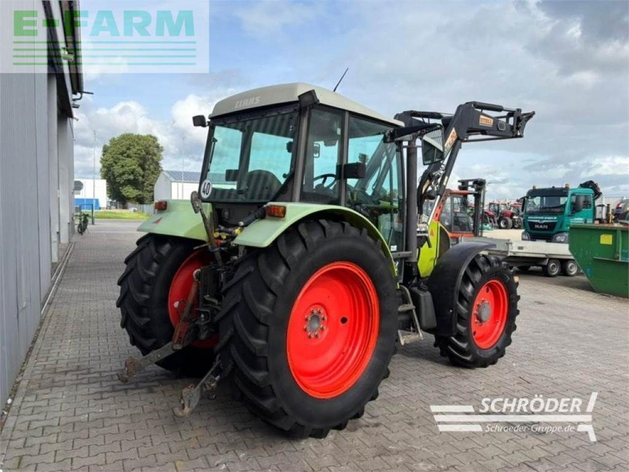 Tractor CLAAS celtis 456 rx