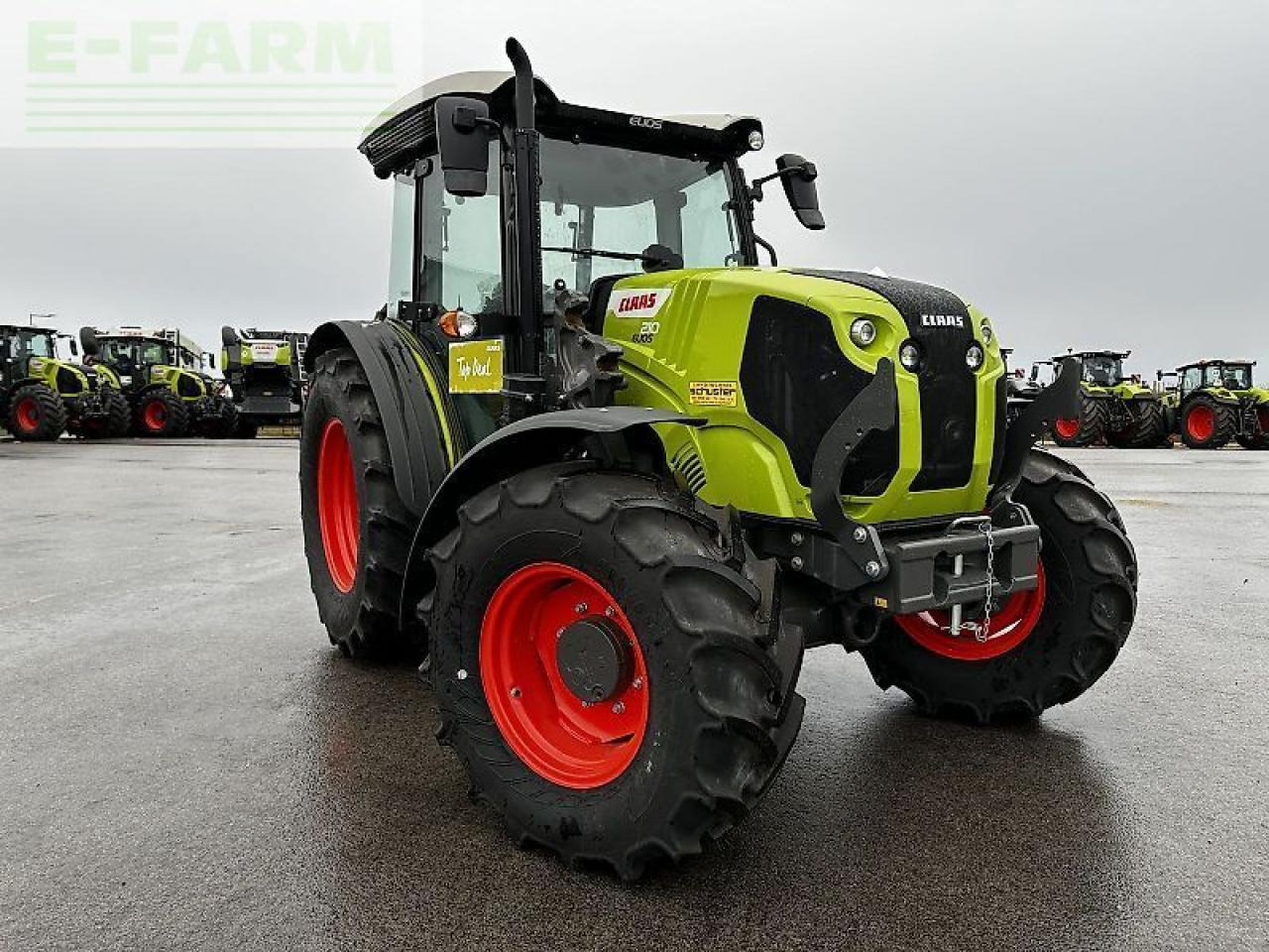 Tractor CLAAS elios 210 (kabine mit glasdach)