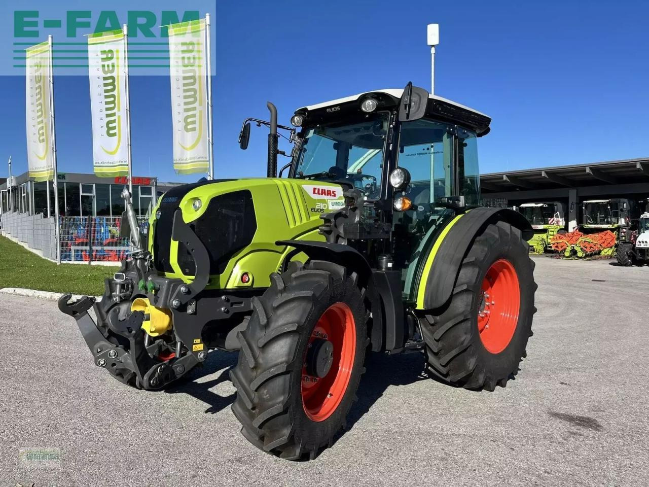 Tractor CLAAS elios 210 (kabine ohne glasdach)