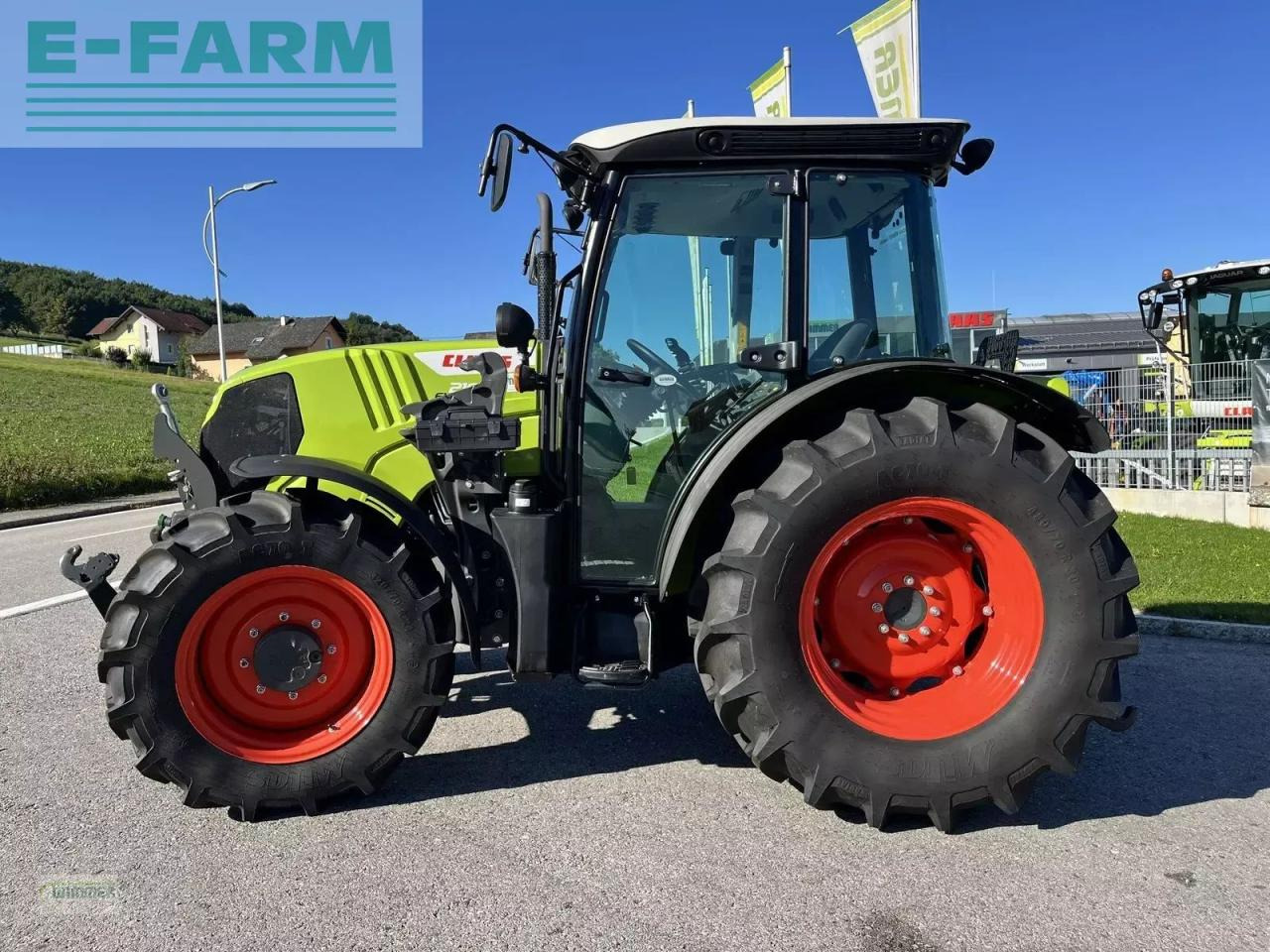 Tractor CLAAS elios 210 (kabine ohne glasdach)