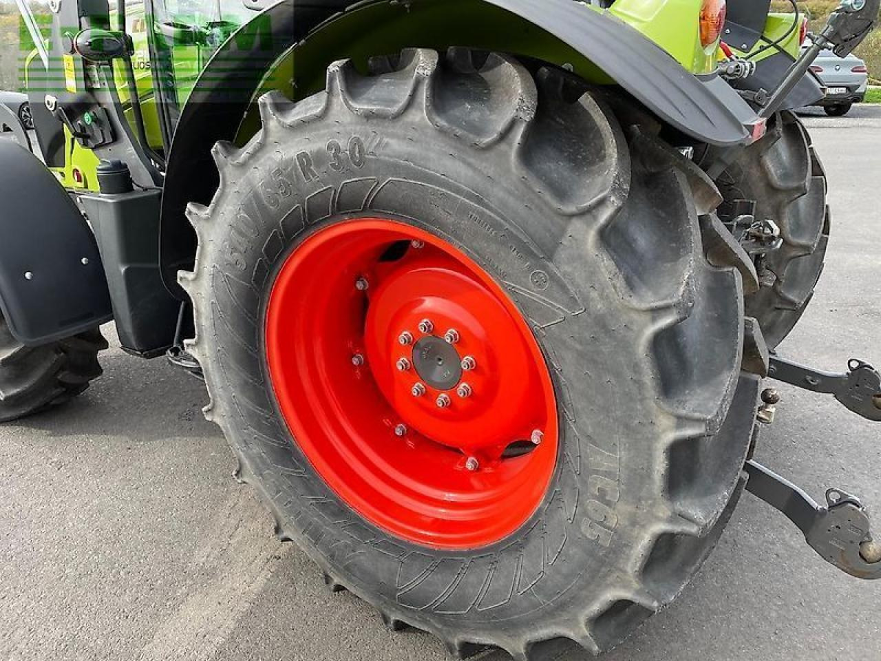 Tractor CLAAS elios 210 mit frontlader und druckluftbremsanlage