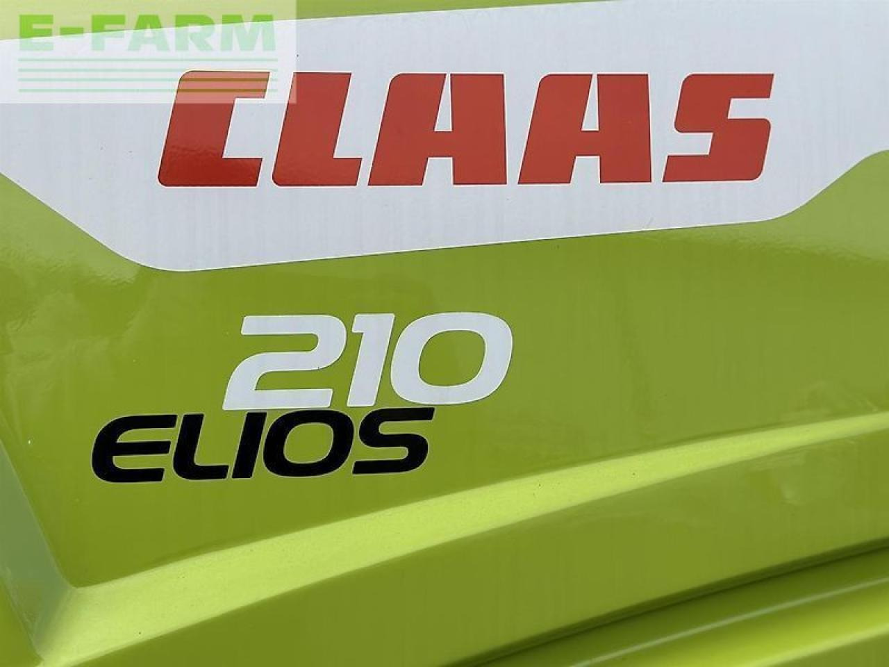 Tractor CLAAS elios 210 plattform