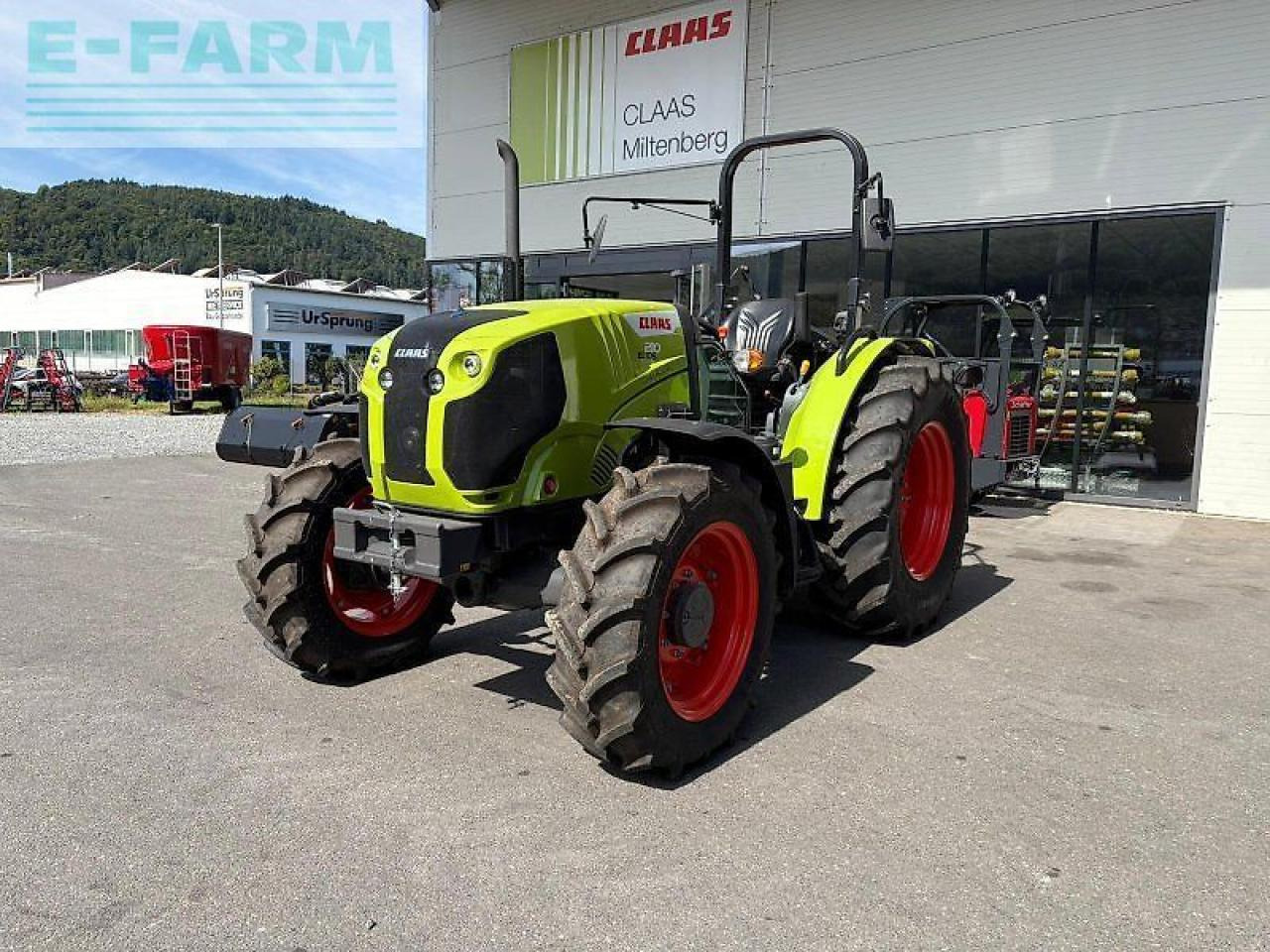 Tractor CLAAS elios 210 plattform