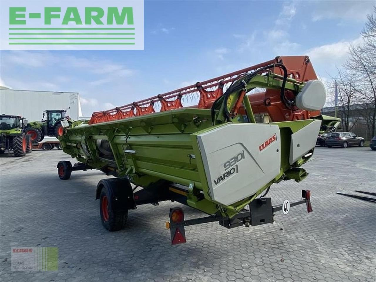Tractor CLAAS lexion 750 v930+tw