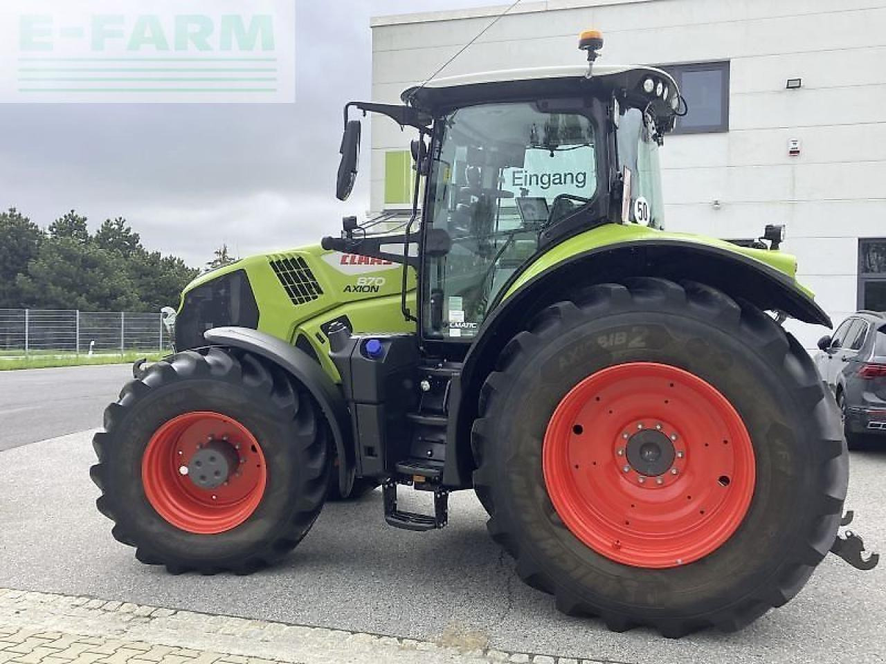 Tractor CLAAS traktor axion 870 cm cebis