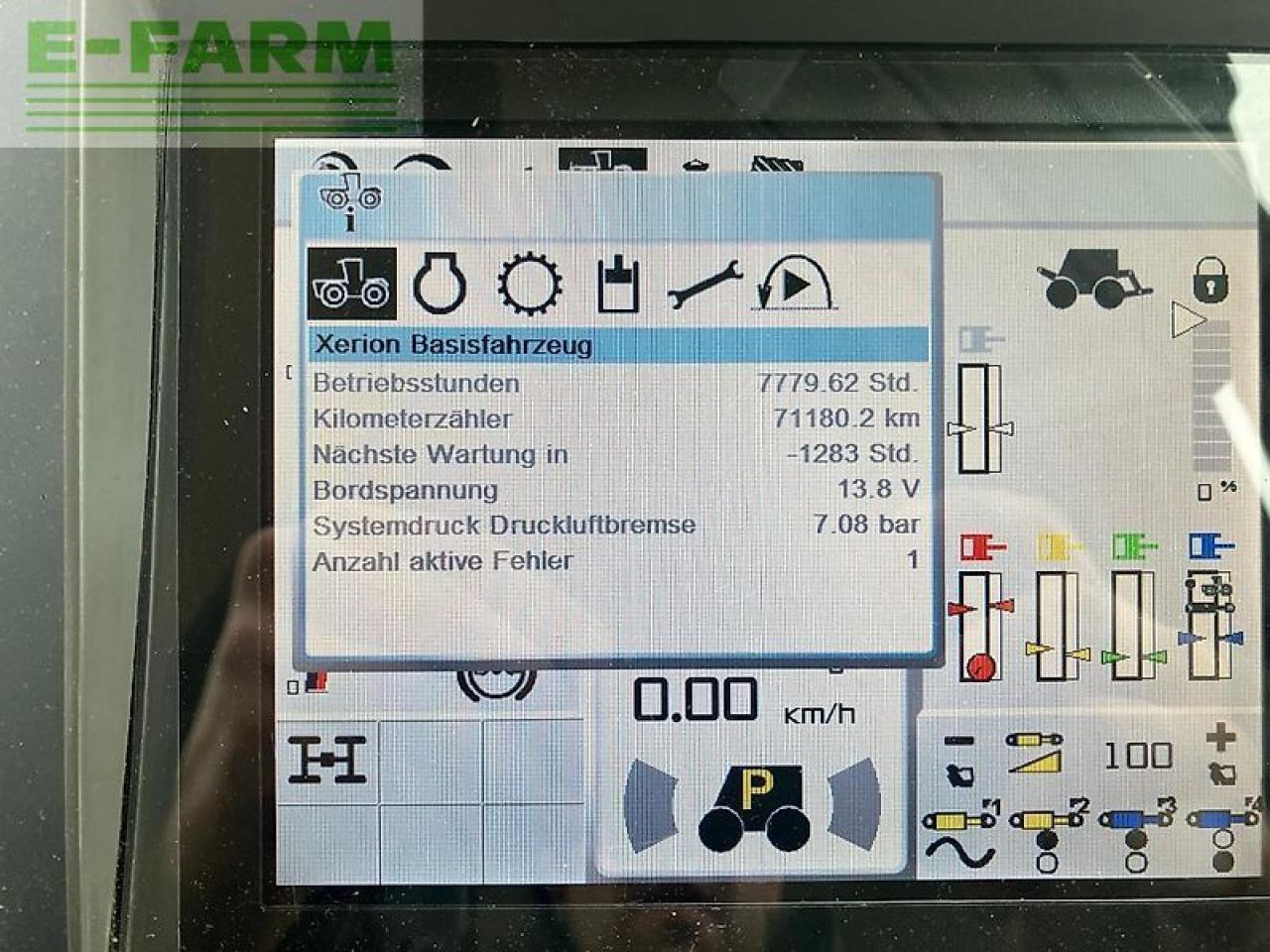 Tractor CLAAS xerion 3800 trac vc TRAC VC