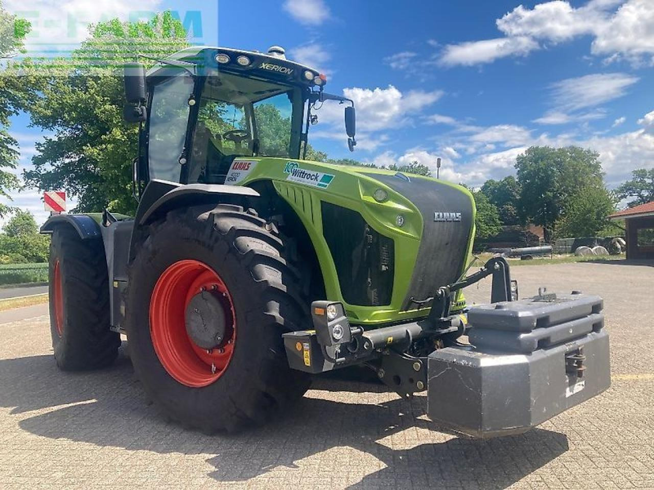 Tractor CLAAS xerion 4000 t vc