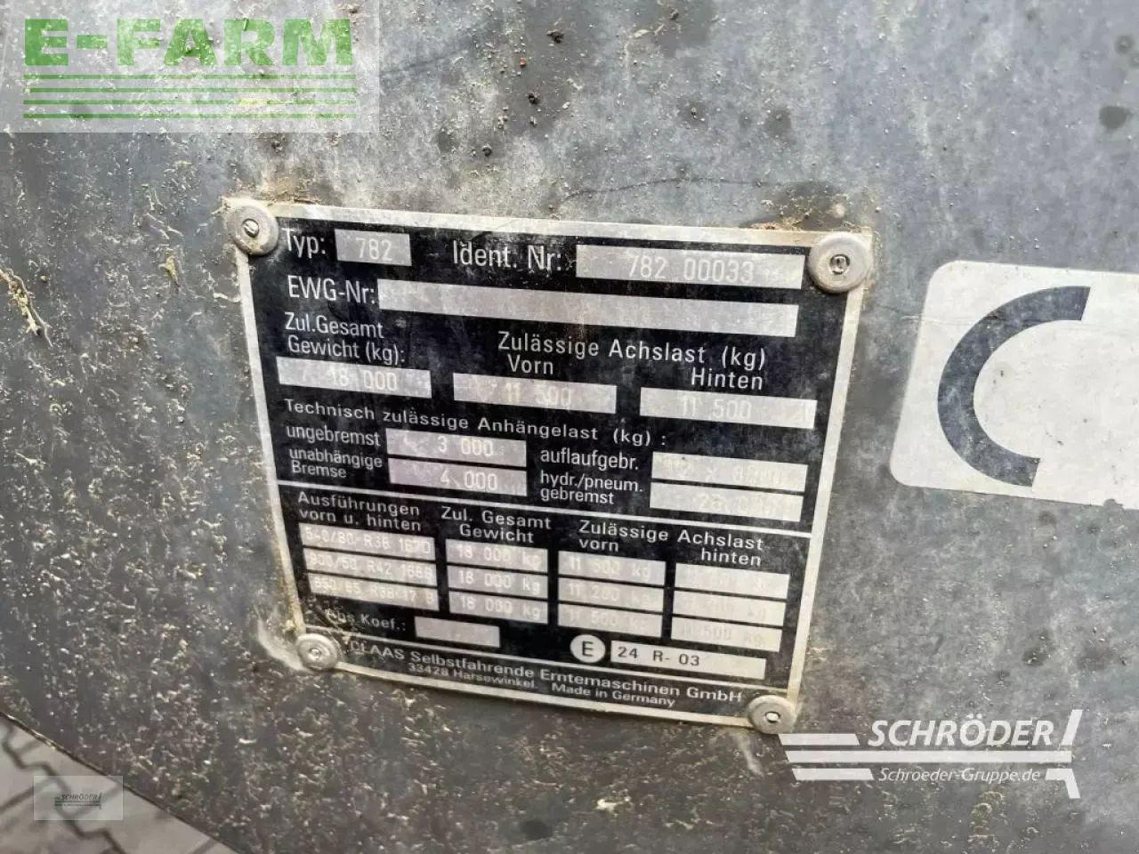 Tractor CLAAS xerion 4500