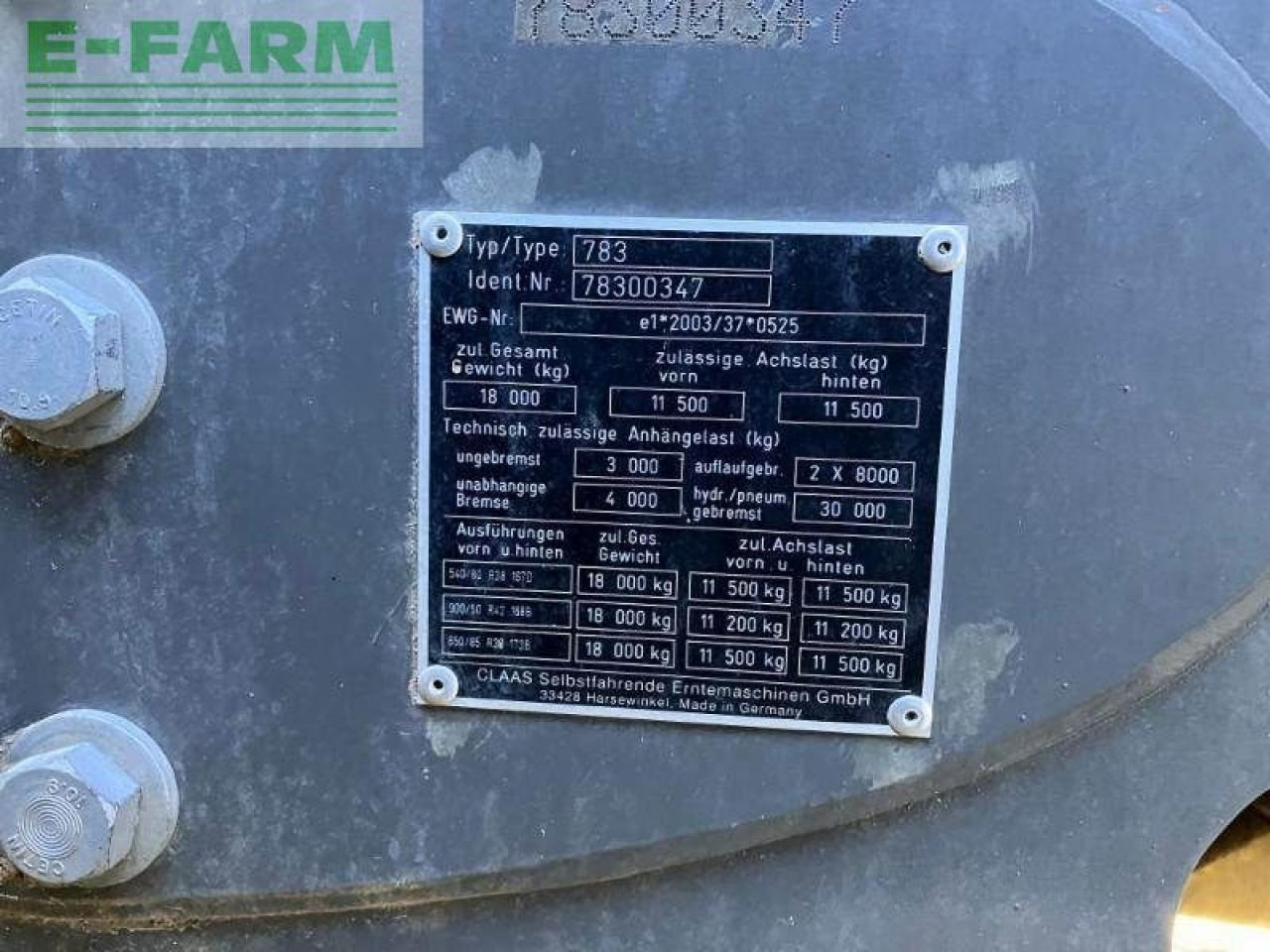 Tractor CLAAS xerion 5000