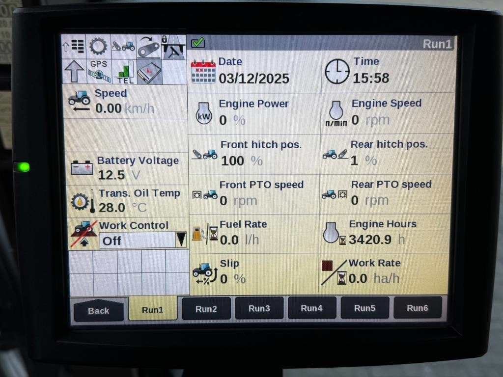 Tractor Case IH 150CVX, AFS, frontlinkage + PTO, GPS, 2023!!