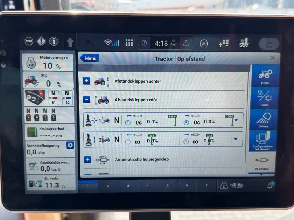 Tractor Case IH MAGNUM 380 CVX, AFS Connect, Relevage Avant, 1750