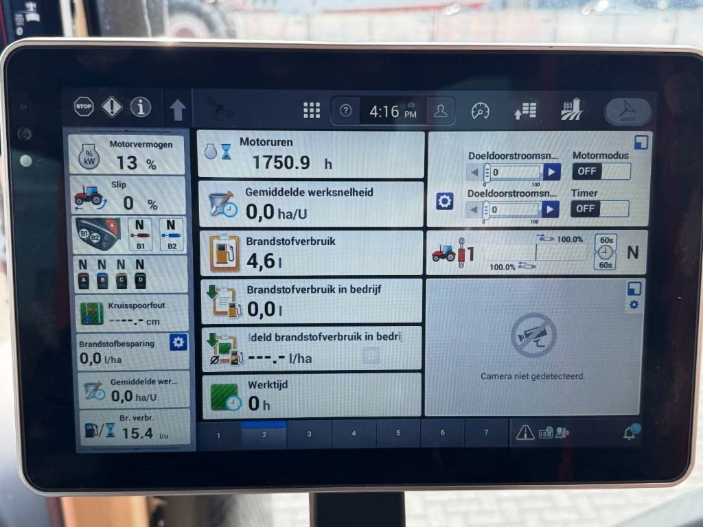 Tractor Case IH MAGNUM 380 CVX, AFS Connect, Relevage Avant, 1750