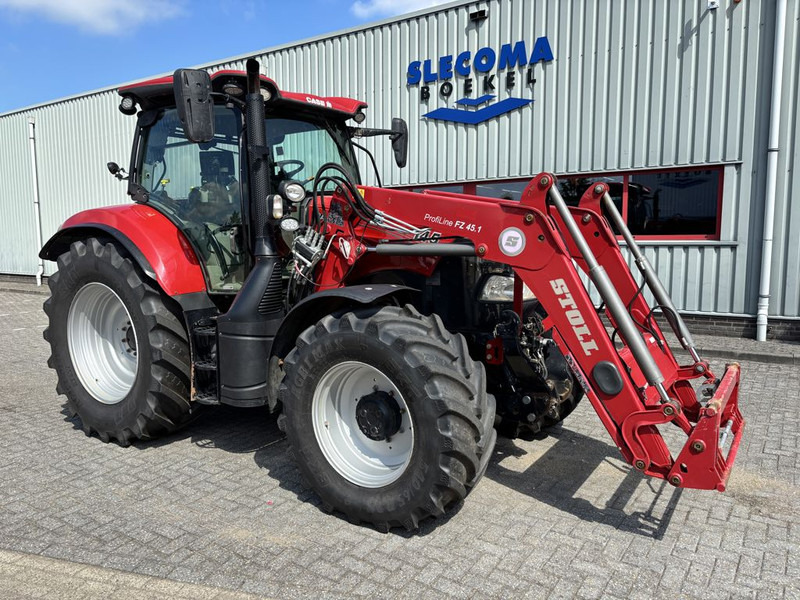Tractor Case Maxxum 145 CVX + Stoll Profiline FZ 45.1