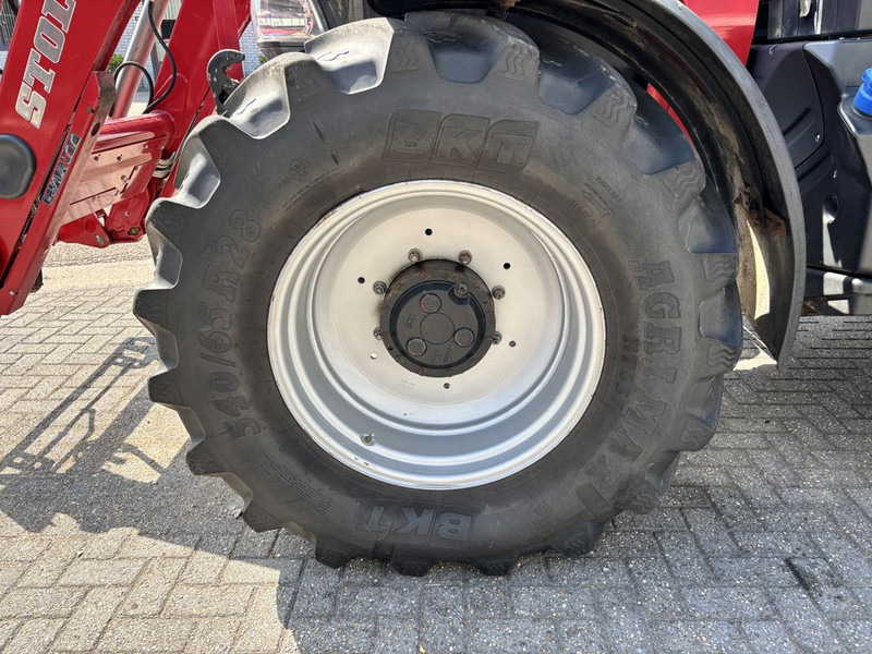 Tractor Case Maxxum 145 CVX + Stoll Profiline FZ 45.1