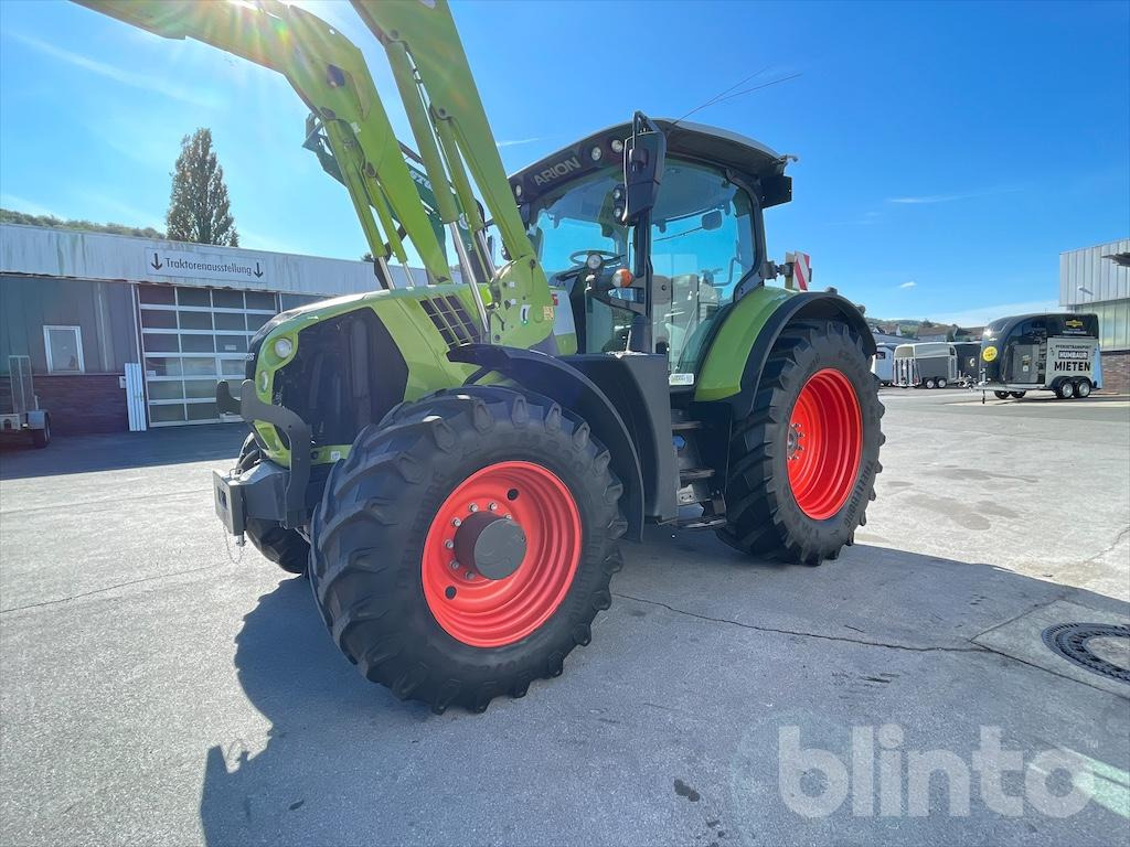 Tractor Claas 650 CIS + mit Claas FL 150 Frontlader