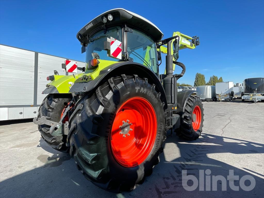 Tractor Claas 650 CIS + mit Claas FL 150 Frontlader