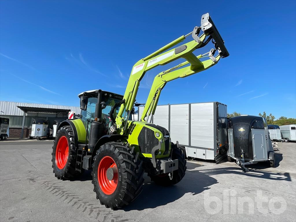 Tractor Claas 650 CIS + mit Claas FL 150 Frontlader