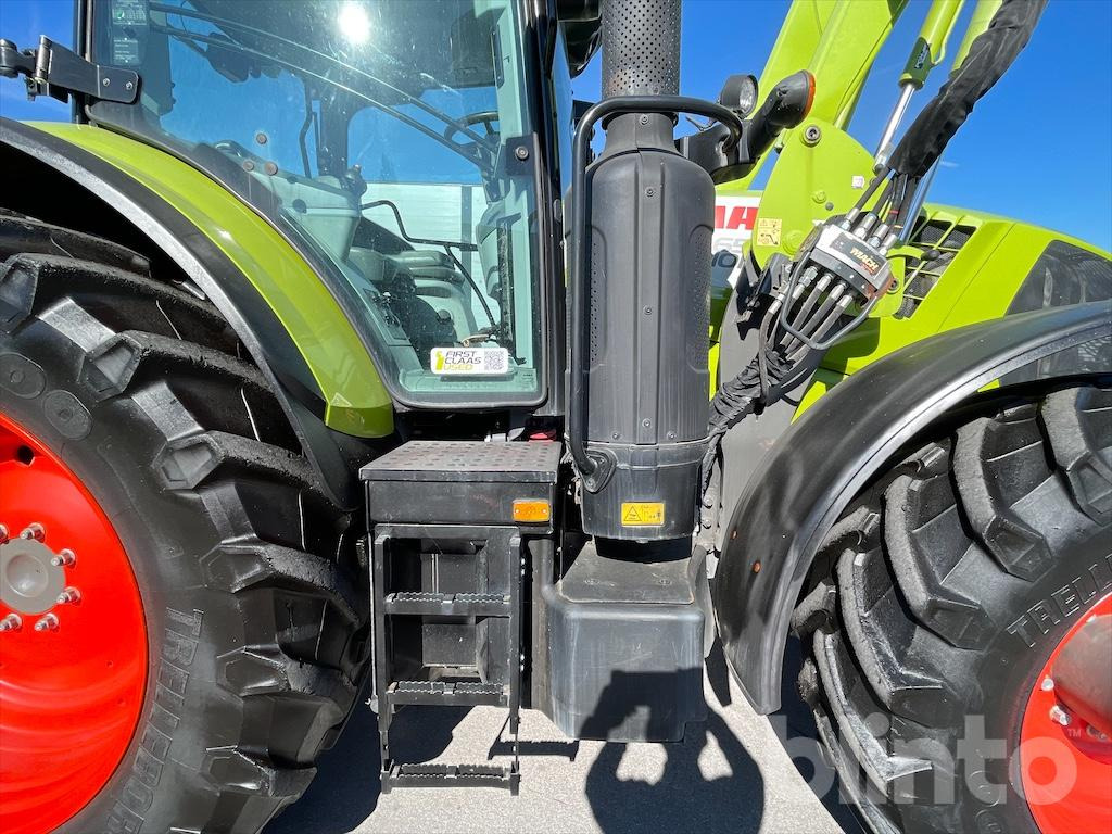 Tractor Claas 650 CIS + mit Claas FL 150 Frontlader
