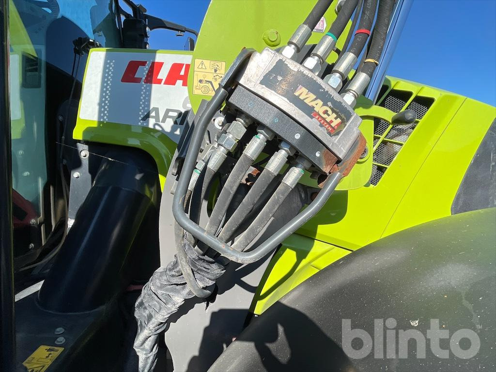 Tractor Claas 650 CIS + mit Claas FL 150 Frontlader