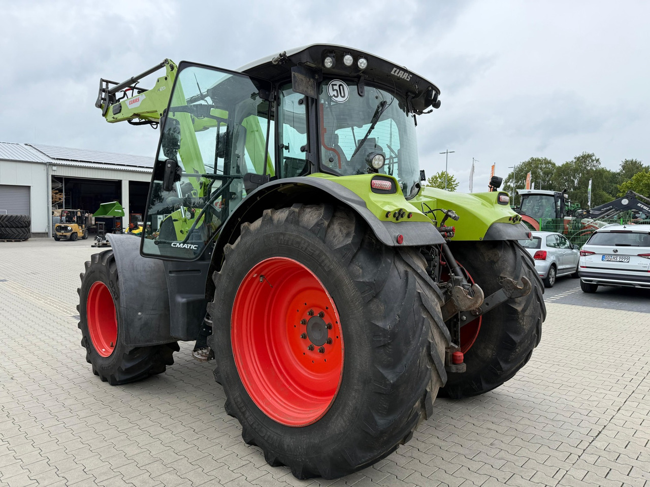 Tractor Claas Arion 650 C-Matic