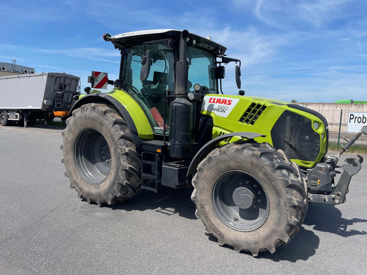 Tractor Claas Arion 660 C-matic
