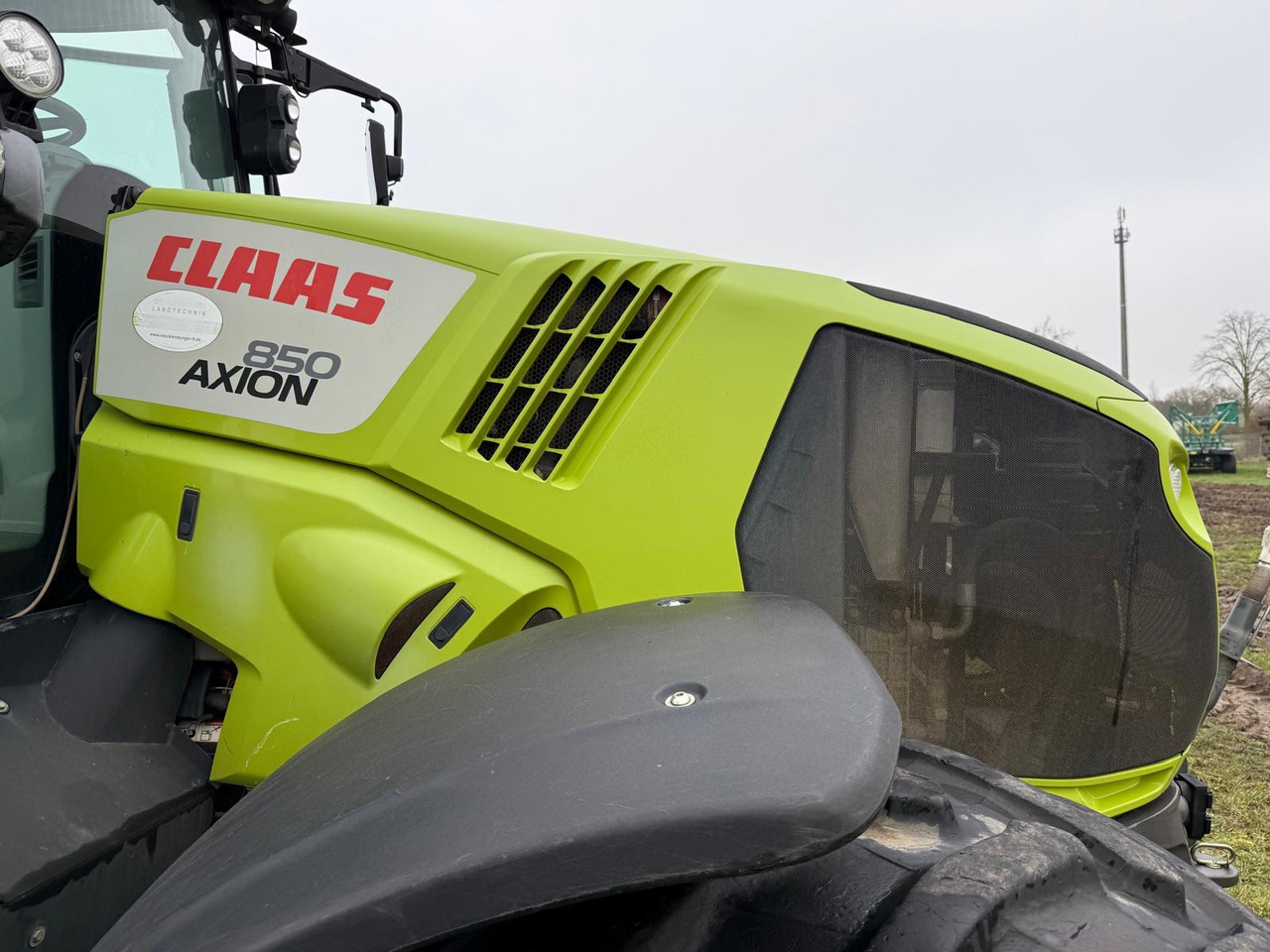 Tractor Claas Axion 850 C-Matic