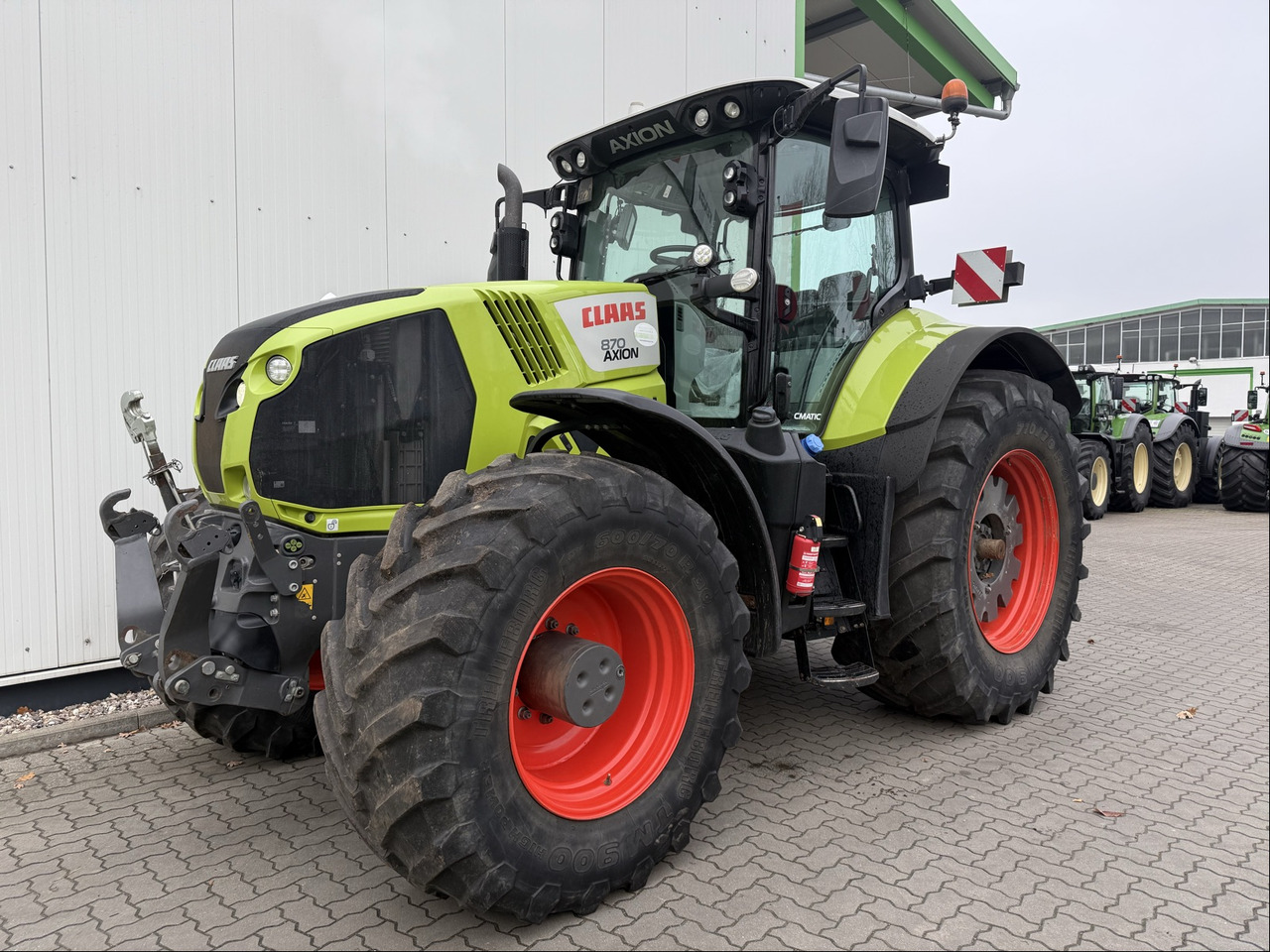 Tractor Claas Axion 870 C-Matic