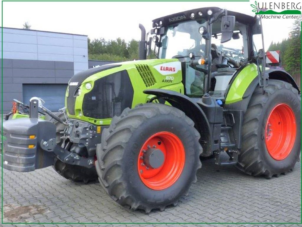 Tractor Claas Axion 870 Cmatic