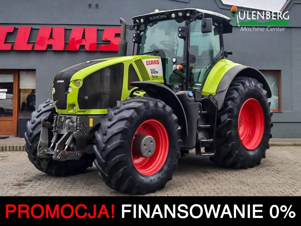 Tractor Claas Axion 920 Cmatic