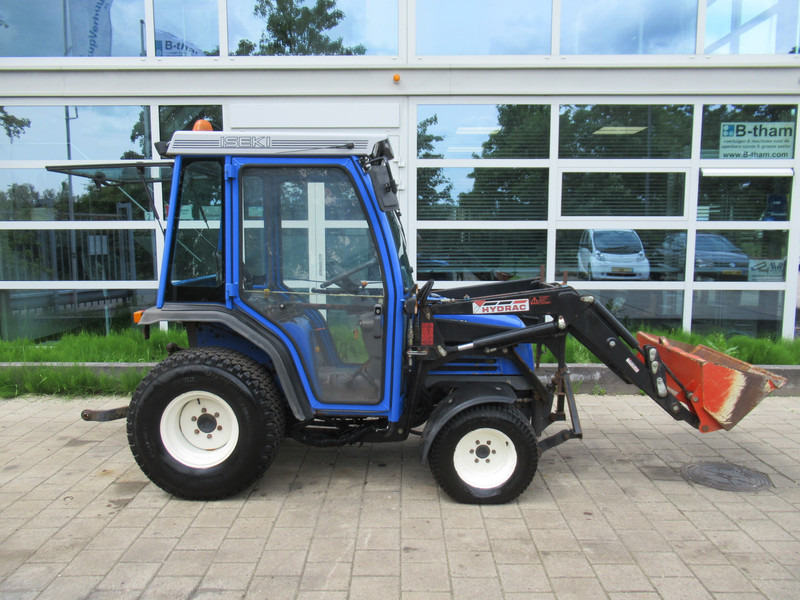 Tractor Iseki TF321H 4x4 + Cabine + Voorlader + Fronthef