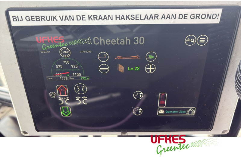 Tractor JCB Fastrac 4220 Chipper Combi