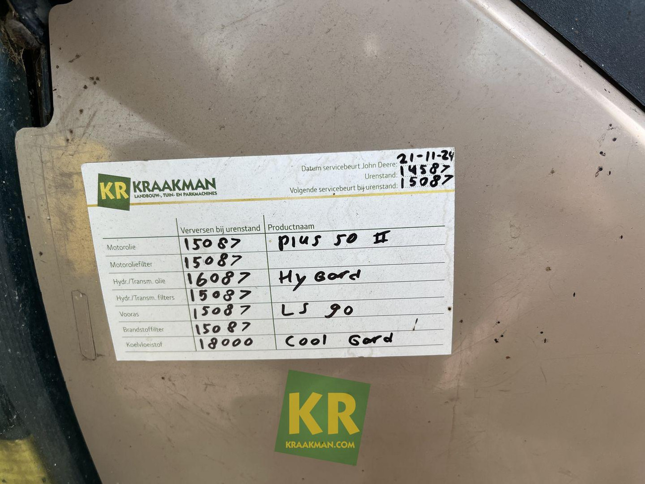 Tractor John Deere 6110