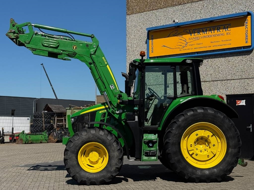 Tractor John Deere 6110M, 2021, Auto Power, 623R frontloader!!