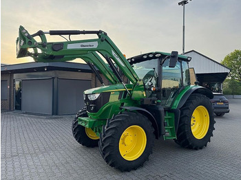Tractor  John Deere 6R110 AQ+ 40KM + VOORLADER 2023 465 UUR!!!