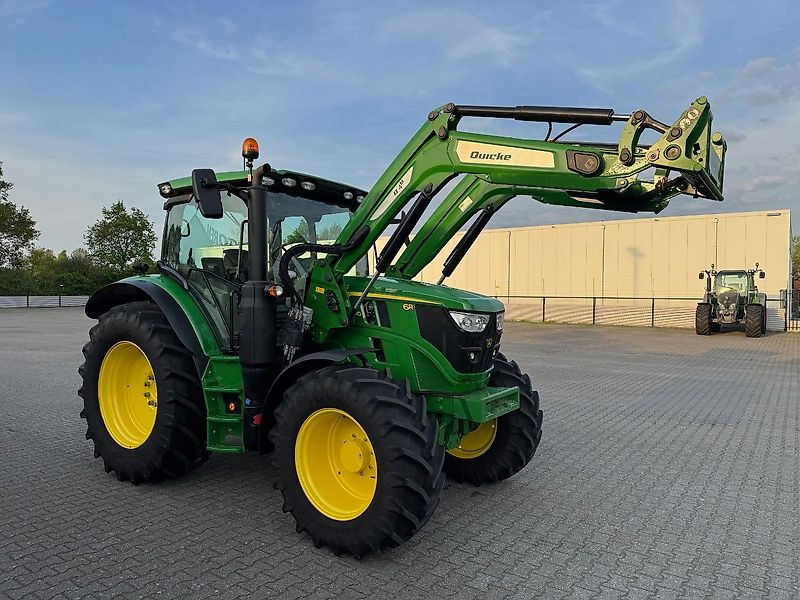 Tractor John Deere 6R110 AQ+ 40KM + VOORLADER 2023 465 UUR!!!