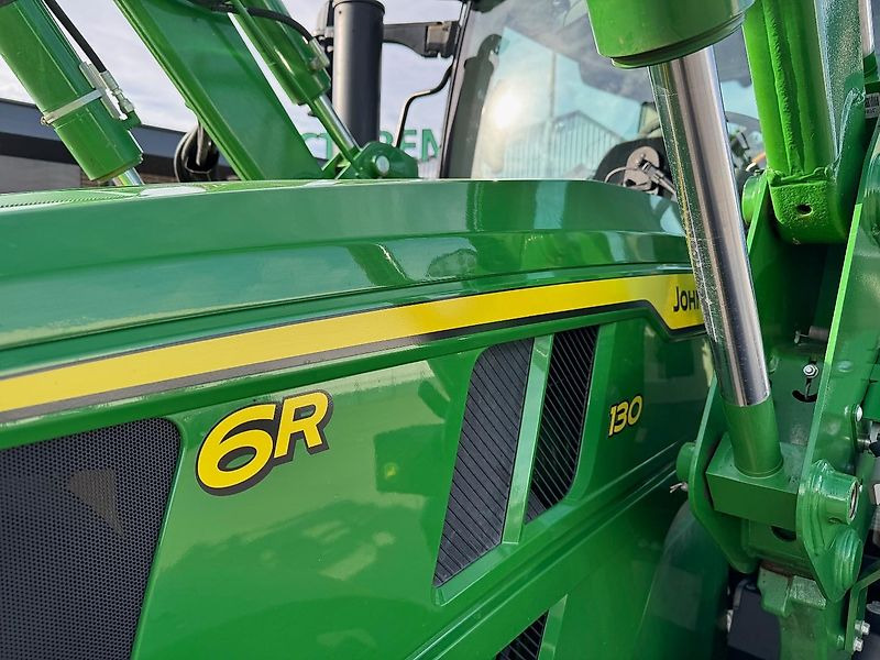 Tractor John Deere 6R130 AP 50KM + VOORLADER 2023 895 UUR STEEKASSEN!!!