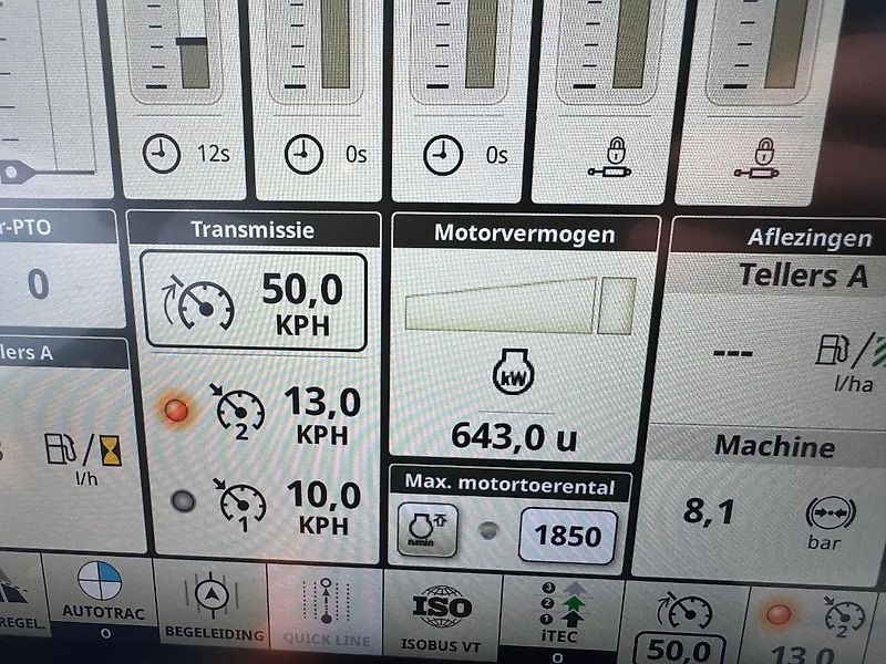 Tractor John Deere 6R175 AP 50KM COMMAND-PRO G5-PLUS 2024 645 UUR!!!