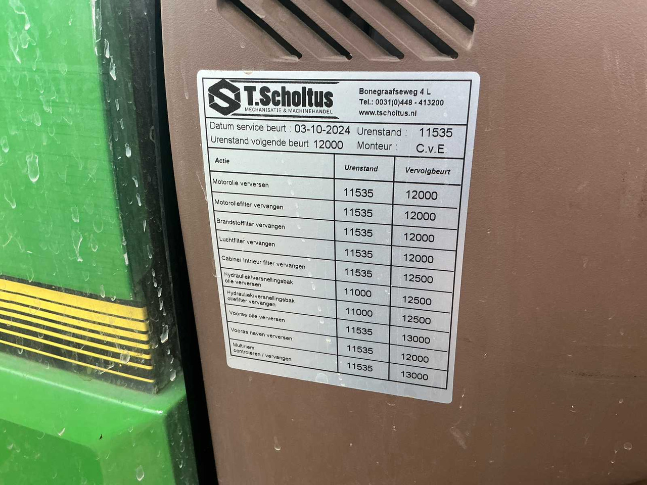 Tractor John deere 7700